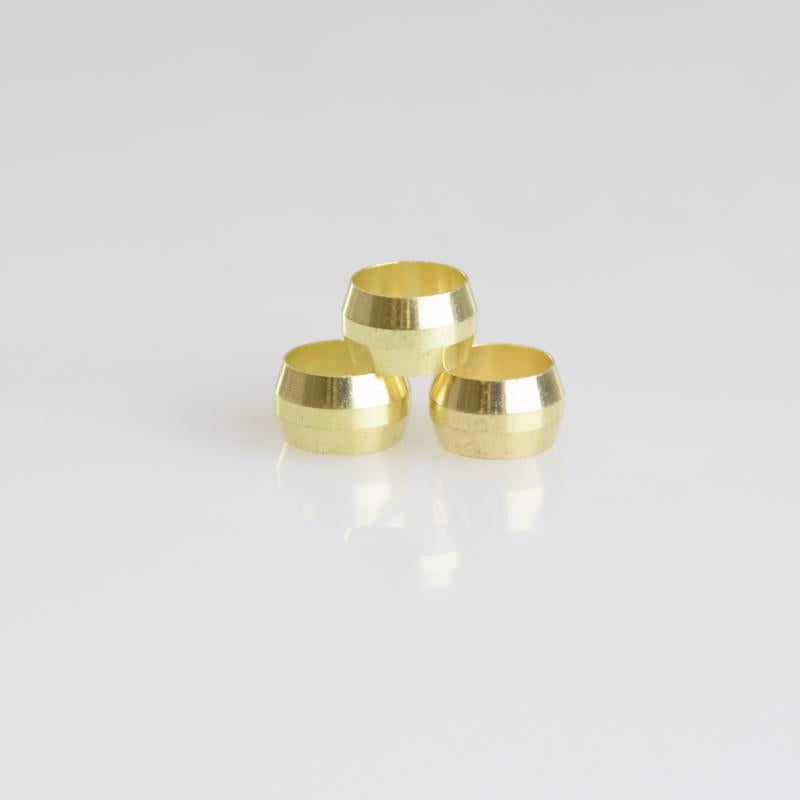 5/16 in. Compression X 5/16 in. D Compression Brass Sleeve