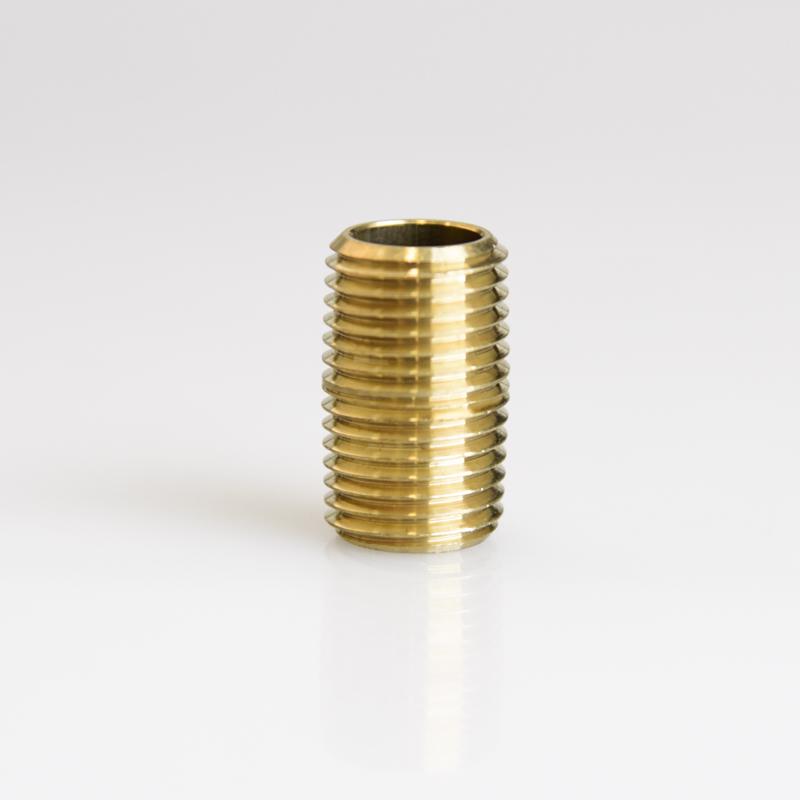 NIPPLE 1/4" X CLOSE MPT