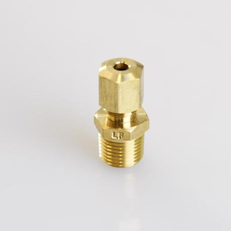 1/8 in. Compression X 1/8 in. D MPT Brass Connector