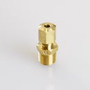 1/8 in. Compression X 1/8 in. D MPT Brass Connector