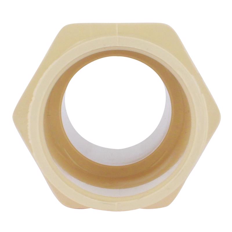 Charlotte Pipe FlowGuard 1 in. Socket X 1 in. D Slip CPVC Adapter