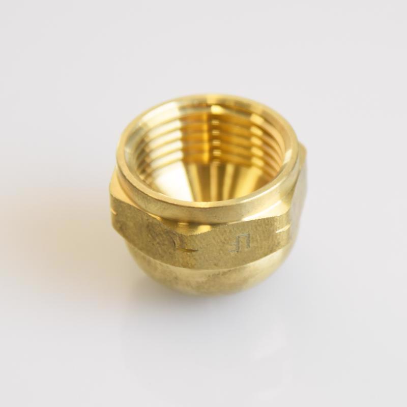 5/8 in. Flare Brass Cap