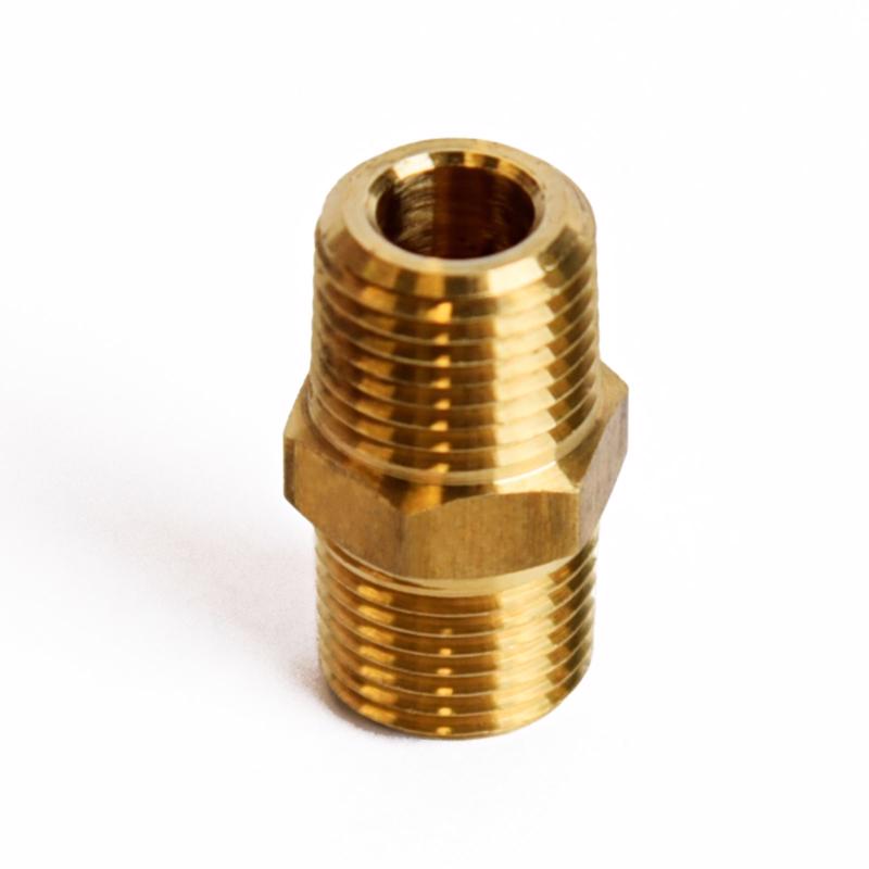 HEX NIPPLE 1/8"X1/8" MPT