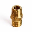 HEX NIPPLE 1/8"X1/8" MPT