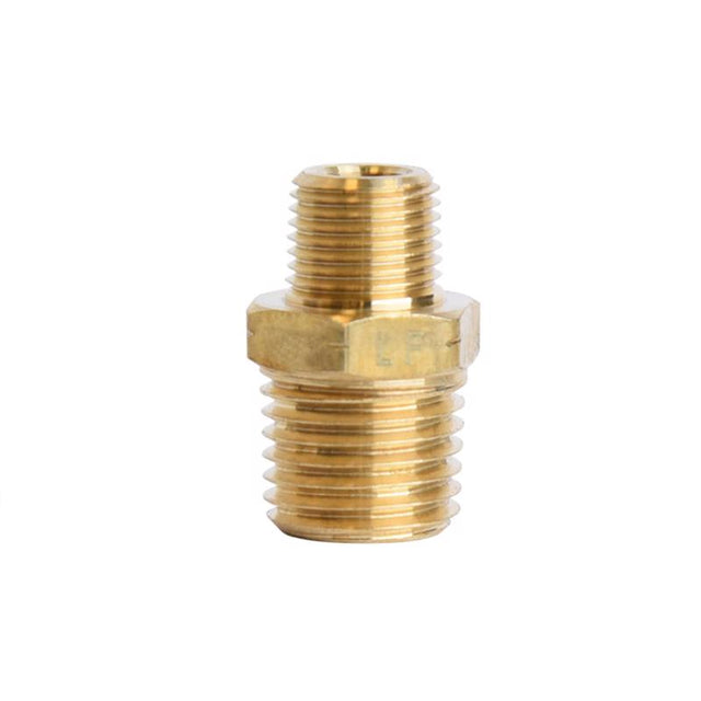 HEX NIPPLE 1/4"X1/8" MPT