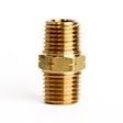 HEX NIPPLE 1/4"X1/4" MPT