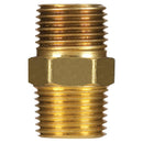 HEX NIPPLE 1/4"X1/4" MPT