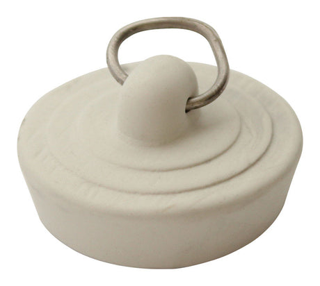 Ace 1-1/4 in. White Rubber Sink Stopper