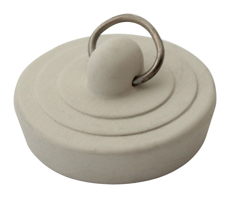 Ace 1-3/8 in. White Rubber Sink Stopper