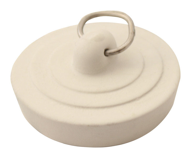 Ace 1-1/2 in. White Rubber Sink and Tub Stopper