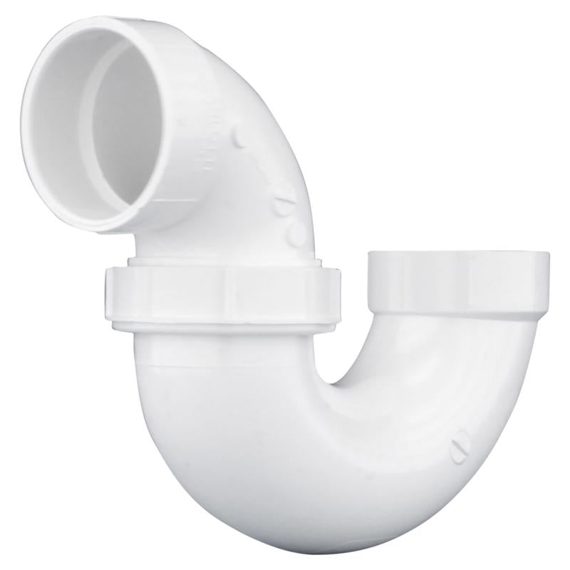 TRAP P W/UNION PVC 2"