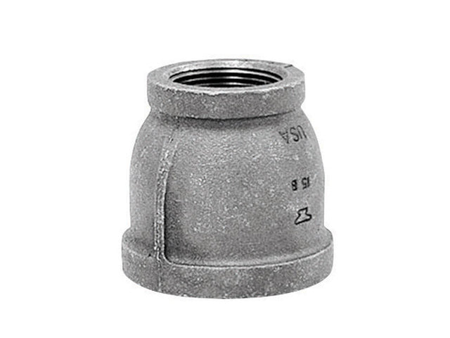 COUPL 2"X1-1/2" BLACK