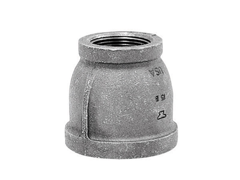 RDC COUP 1-1/2X1/2" BLK