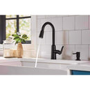 Moen Edwyn One Handle Matte Black Pull-Down Kitchen Faucet