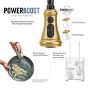 Moen Weymouth Two Handle Matte Black Pull-Down Kitchen Faucet