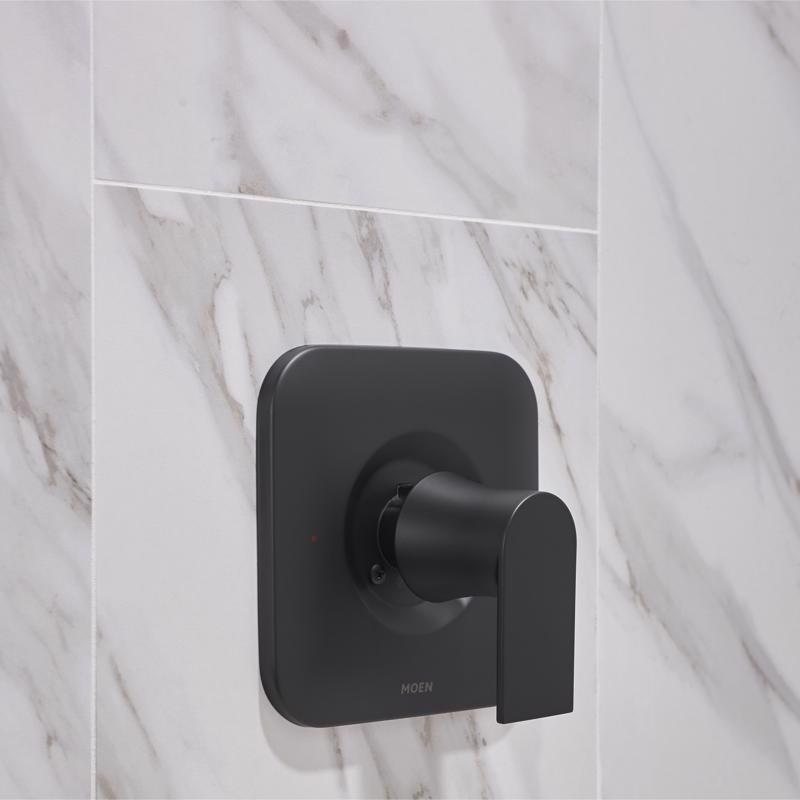 Moen Genta 1-Handle Matte Black Tub and Shower Faucet