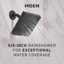 Moen Genta 1-Handle Matte Black Tub and Shower Faucet