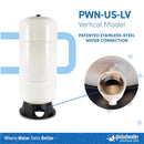 Global Water Solutions PressureWave 42.3 gal Pre-Charged Vertical Pressure Well Tank