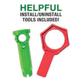 Fluidmaster Everything Toilet Repair Kit Multicolored Metal/Plastic For Universal
