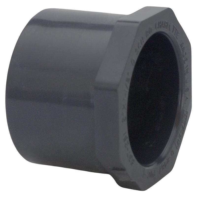 BUSHING PVC80RED 3/4X1/2