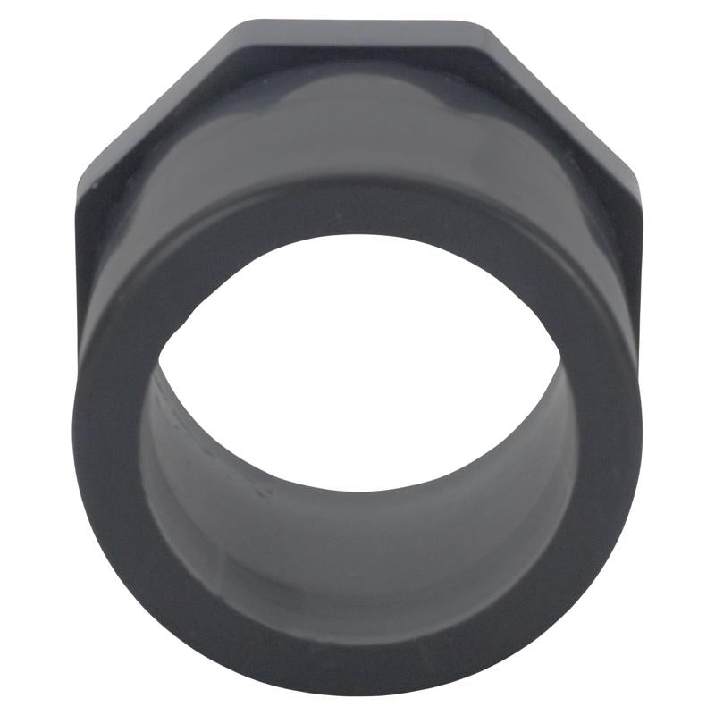Charlotte Pipe Schedule 80 1-1/2 in. Spigot X 1-1/4 in. D Slip PVC Reducer Bushing 1 pk