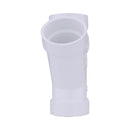 Charlotte Pipe Schedule 40 2 in. Hub X 2 in. D Hub PVC Double Wye 1 pk