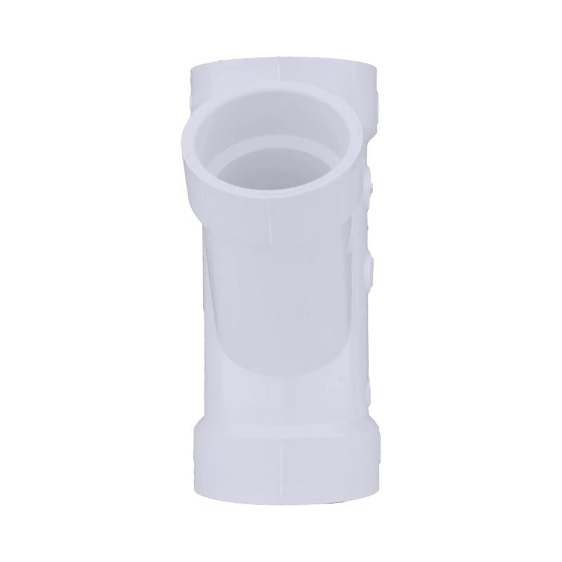 Charlotte Pipe Schedule 40 2 in. Hub X 2 in. D Hub PVC Double Wye 1 pk