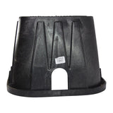 NDS 19 in. W X 12 in. H Rectangular Valve Box with Cover Black