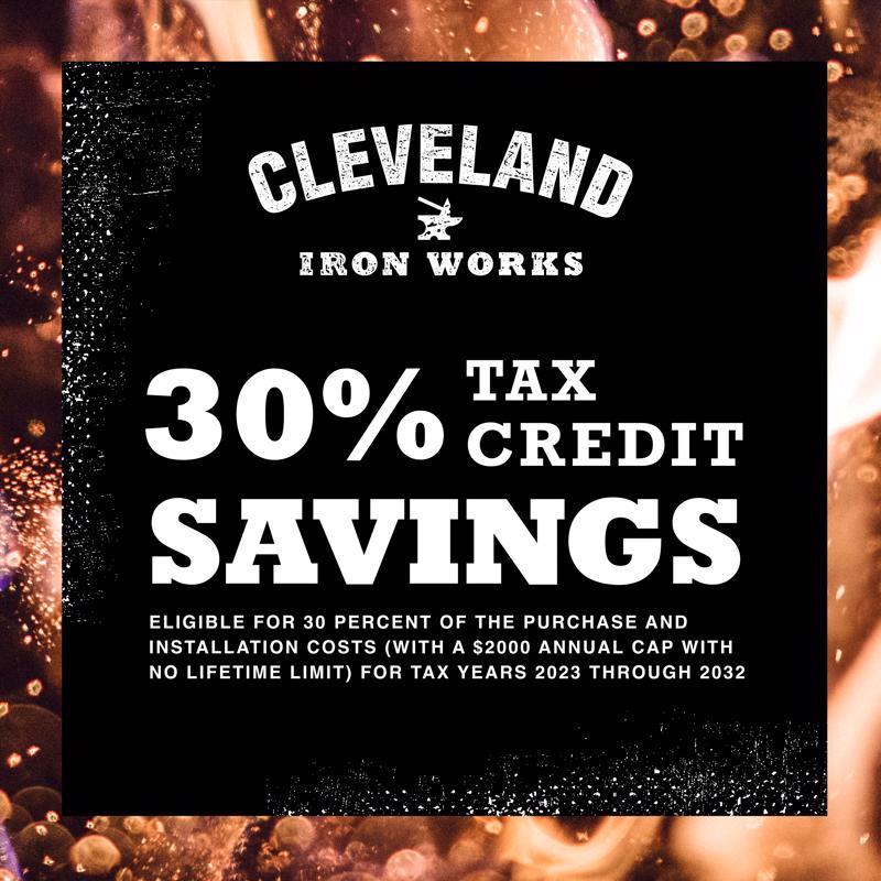 Cleveland Iron Works EPA Certified 2000 sq ft Wood Burning Stove