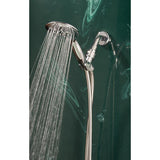 Whedon Blaster Massage Matte Black Plastic 5 settings Handheld Showerhead 2.5 gpm