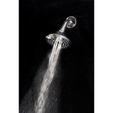 Whedon Blaster Massage Brushed Nickel Nickel 5 settings Wallmount Showerhead 2.5 gpm
