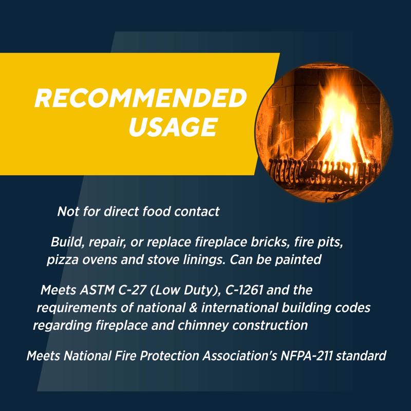 Rutland Ivory Ceramic Fire Brick