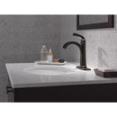 Delta Geist Oil Rubbed Bronze Single-Handle Bathroom Sink Faucet 4 in.