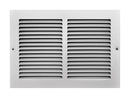 GRILLE SIDEWALL 12X8"WHT