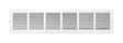 GRILLE SIDEWALL30"X6"WHT