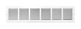 GRILLE SIDEWALL30"X6"WHT