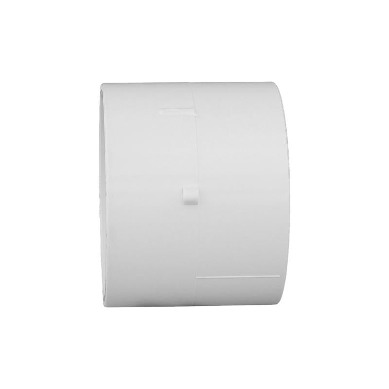 Charlotte Pipe 4 in. Hub X 4 in. D Hub PVC Coupling 1 pk