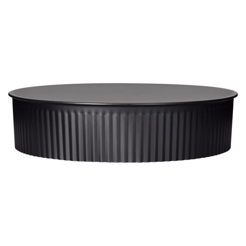 PLUG BLK 24GA 8"