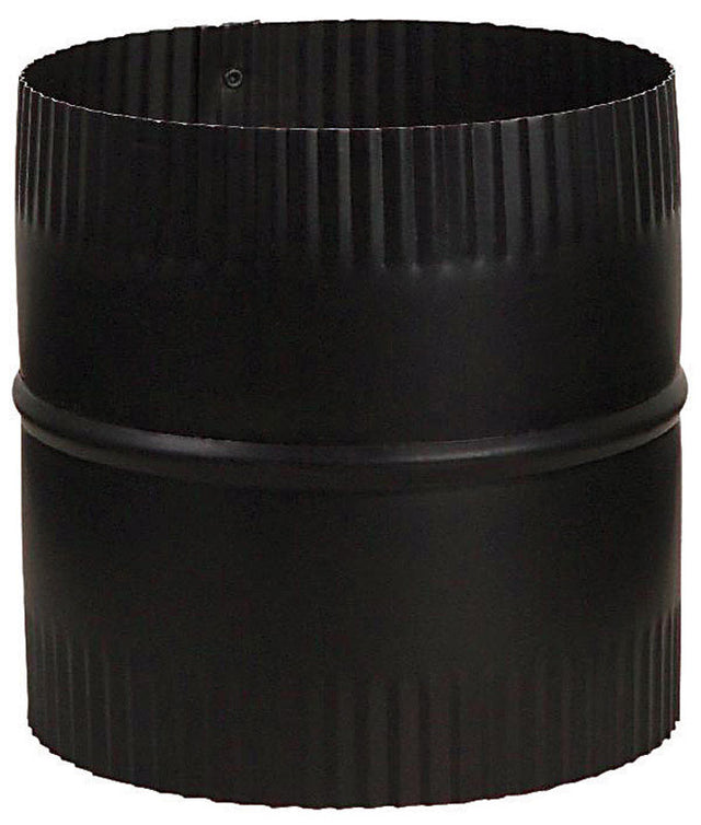 STOVE PIPE BLK STL 7"L