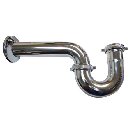 Keeney 1-1/2 in. D X 10-3/4 in. L Brass P-Trap