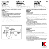 Keeney 1-1/2 in. D X 10-1/2 in. L Brass P-Trap