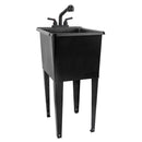 UTILITY TUB KT NARRW BLK
