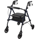 ROLLING WALKER BLUE 39"H