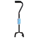 OFFSET QUAD CANE BLK 37"
