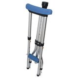 FLDNG CRUTCHES BLUE 59"