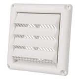 Deflecto Fresh Air Intake 4 in. D White Aluminum/Plastic Vent Dryer Hood