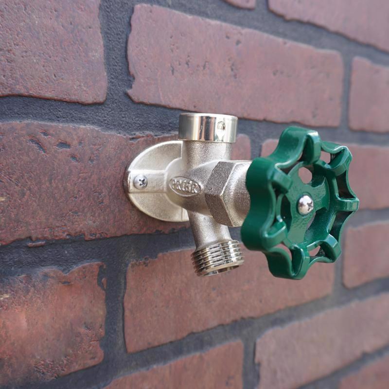 Prier 1/2 in. MPT X 1/2 in. Sweat Anti-Siphon Brass Freezeless Wall Hydrant