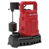 Craftsman 1/2 HP 4100 gph Thermoplastic Vertical Float Switch AC Submersible Sump Pump