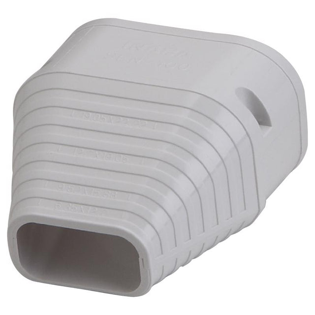 LNST CVR END FTTNG WHITE