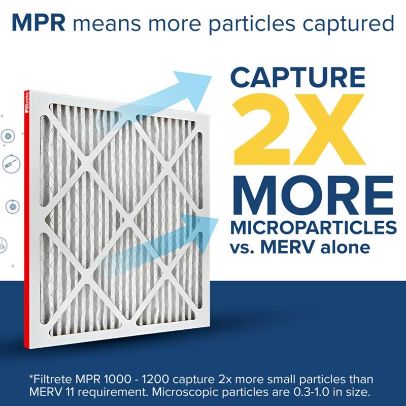 AIR FILTER POLY 16X25X2"